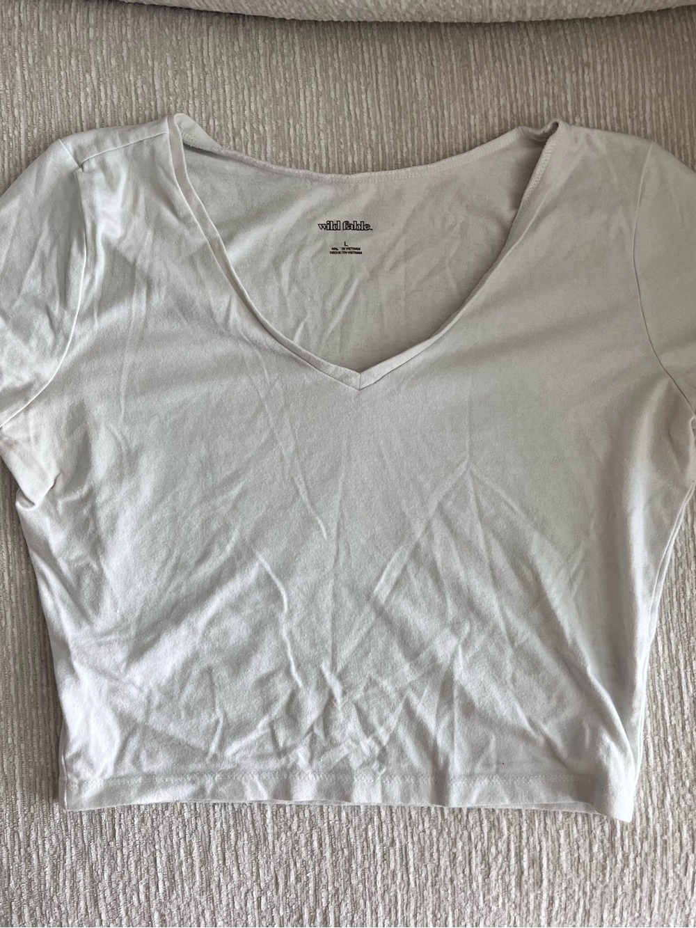 Target Wild Fable V-Neck Womens Crop Top